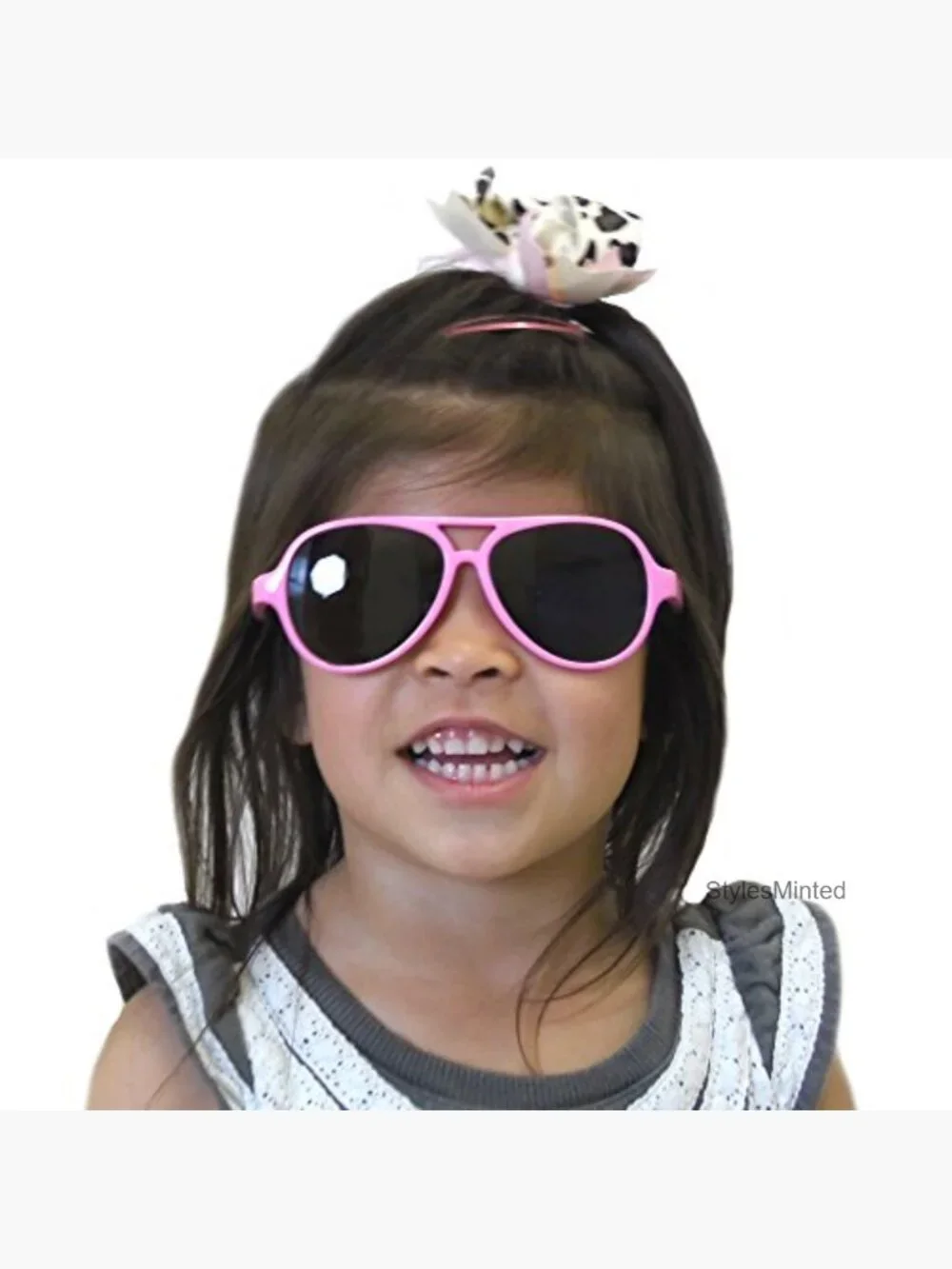 Toddler's First Sunglasses 2-Pack Ages 2-4 Flexible Silicone Aviator UV